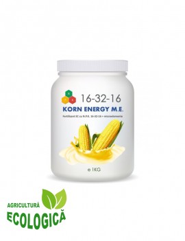 Ingrasamant special pentru porumb, Korn Energy, tip NPK 16-32-16+ME, 1 Kg