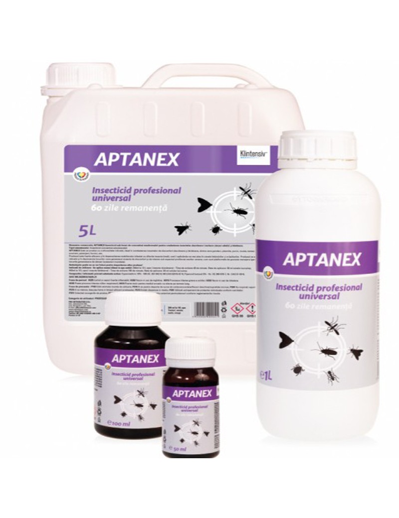 Aptanex, Insecticid pentru combaterea plosnitelor, puricilor, capuselor, acarienilor, paianjenilor, furnicilor