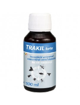 TRAKIL, Insecticid de contact si ingestie, anti termite, molii, tantari, muste, paianjeni, gandaci, plosnite, furnici 100 ml