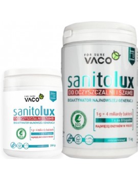 VACO, Eco Sanitolux, Bioactivator, pentru fose septice si statii de epurare