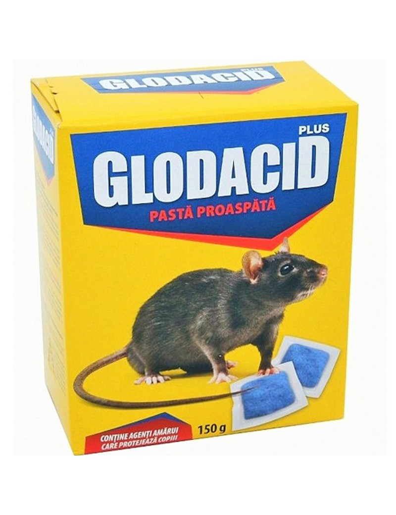 GLODACID, Momeala/ Otrava impotriva rozatoarelor ( soareci si sobolani ), tip pasta proaspata