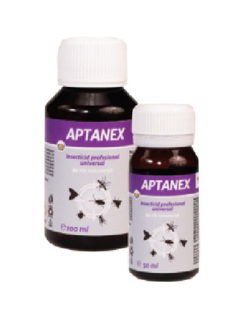 Aptanex, Insecticid pentru combaterea plosnitelor, puricilor, capuselor, acarienilor, paianjenilor, furnicilor 50-100 ml