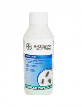 BAYER, K-OTHRINE SC 25 Flow, Insecticid Plosnite, Capuse, Muste, Tantari, Musculite, Purici, Gandaci De Bucatarie, Capuse