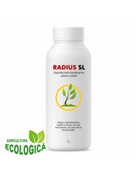 Dezinfectant biodinamic cu microorganisme pentru solarii si sere, Radius SL 1l
